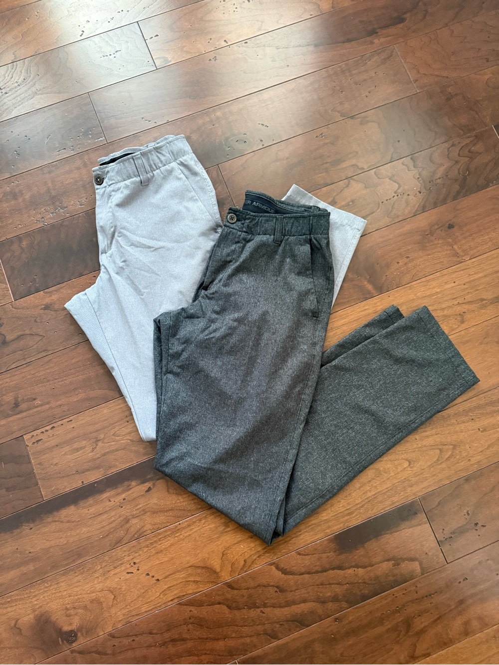 Men's Under Armour Golf Pants - Charcoal and Light Gray 34x36